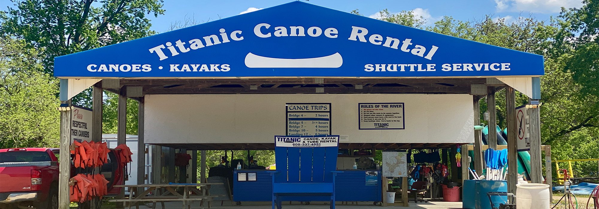 Shuttles & Car Spotting Info for Canoeing, Kayaking & Tubing on the Kickapoo River in Ontario WI