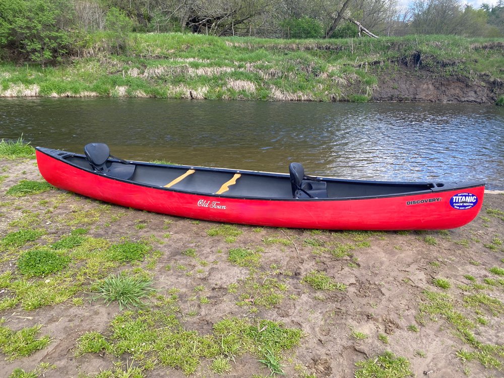 Old Town Discovery Canoe Rentals